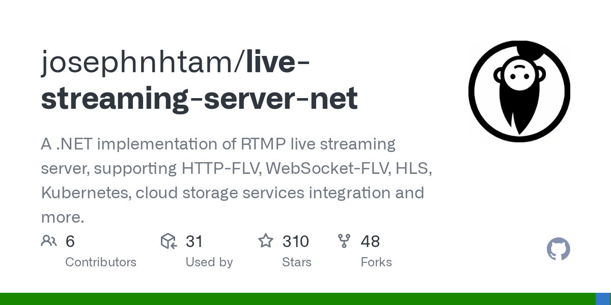 GitHub - josephnhtam/live-streaming-server-net: A .NET implementati...