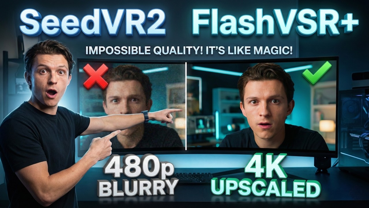 SeedVR2 and FlashVSR+ Studio Level Image and Video Upscaler Pro Rel...