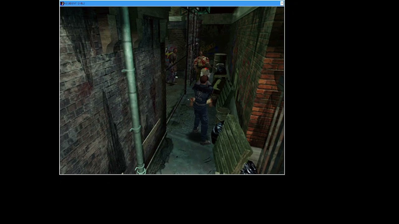 Resident Evil 2 GoG Linux Black Snow issue