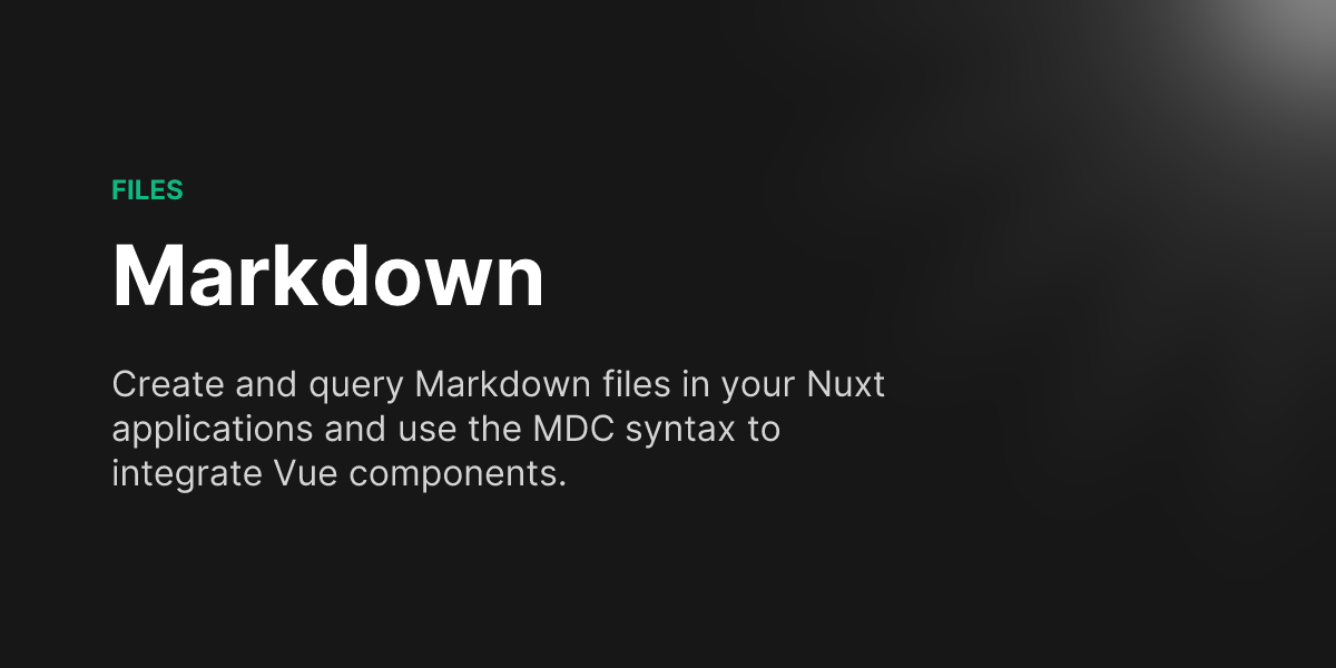 Markdown