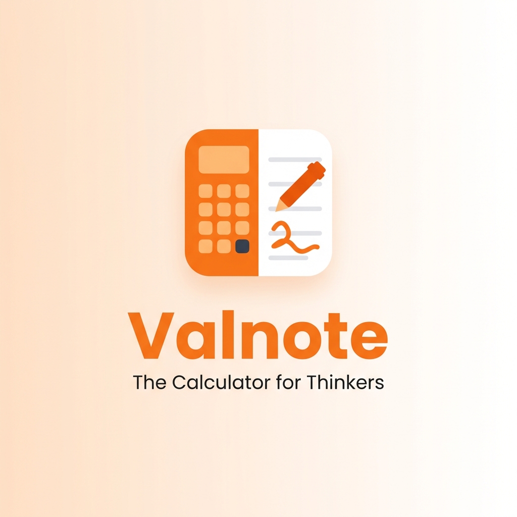 Valnote - Smart Calculator & Notes